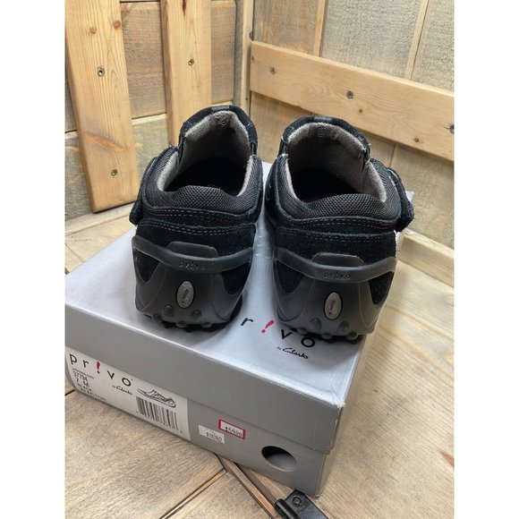 NEW Clarks Privo XFactor Driving Shoes Black Suede US7 7M - Picture 4 of 6